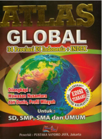 Atlas Global: 33 Provinsi di Indonesia + Indeks