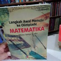 Langkah Awal Menuju ke Olimpiade Matematika