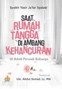 Bahaya Kehancuran Rumah Tangga
