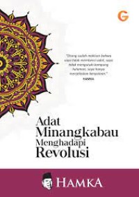Adat Minangkabau Menghadapi Revolusi