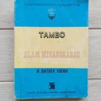 Manyigi Tambo Alam Minangkabau
