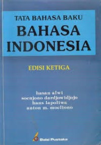 Tata Bahasa Baru Indonesia Jil. Tiga