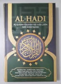 Al-Hadi Al-Qur'an Terjemah Per Kata Latin Dan Kode Tajwid
