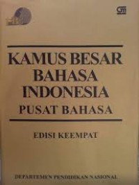 Kamus Besar bahasa Indonesia