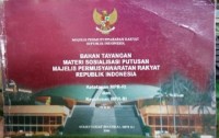 Bahan Tayang Materi Sosialisasi Putusan MPRI