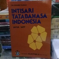 Intisari Tatabahasa Indonesia
