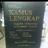 Kamus Lengkap Inggris-Indonesia-Indonesia Inggris